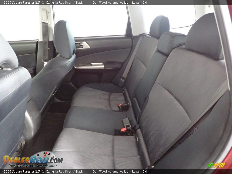 2009 Subaru Forester 2.5 X Camellia Red Pearl / Black Photo #21