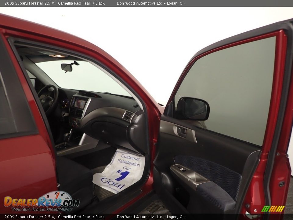 2009 Subaru Forester 2.5 X Camellia Red Pearl / Black Photo #23