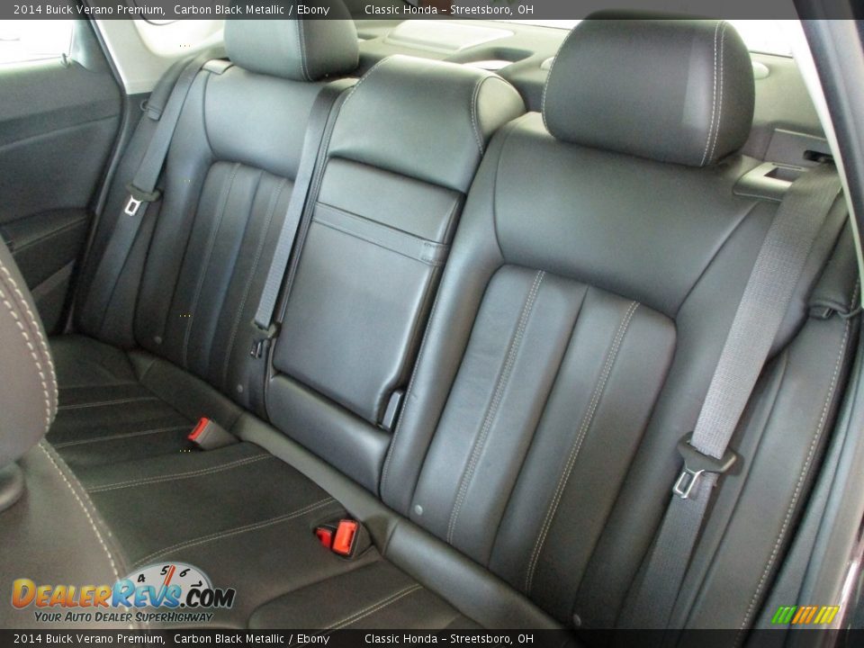 Rear Seat of 2014 Buick Verano Premium Photo #25
