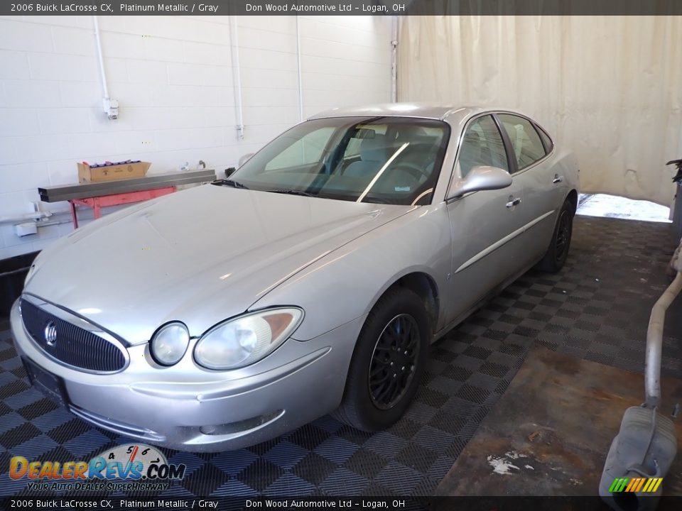2006 Buick LaCrosse CX Platinum Metallic / Gray Photo #3