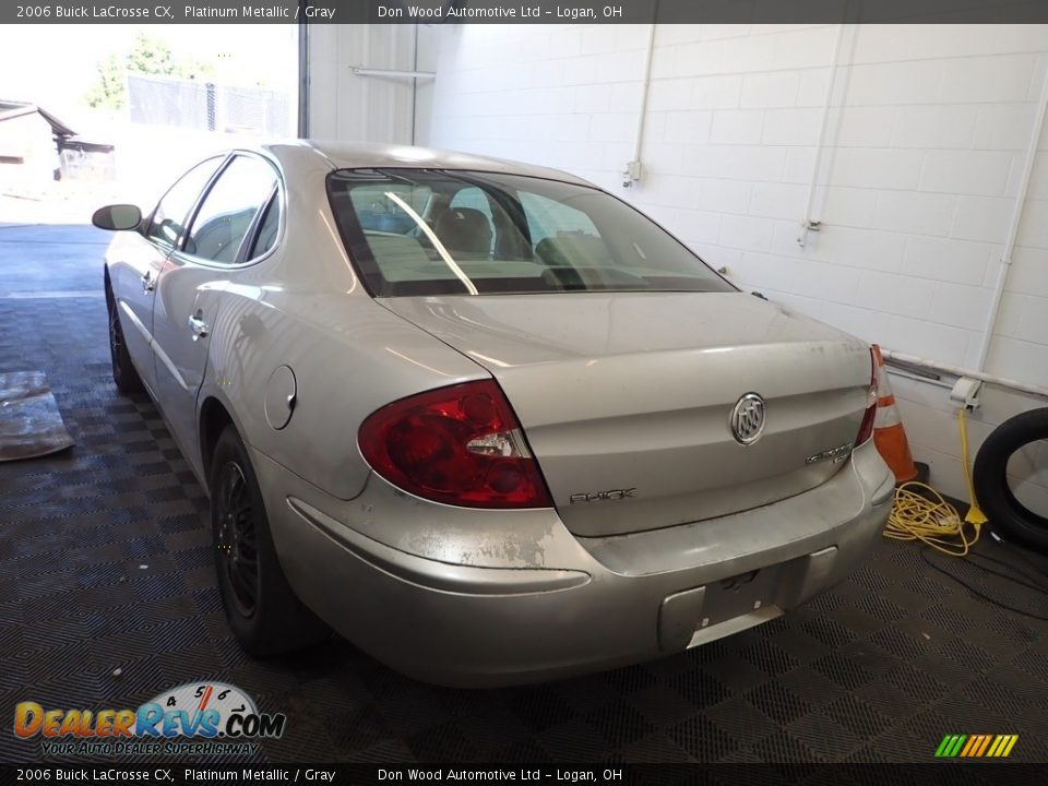 2006 Buick LaCrosse CX Platinum Metallic / Gray Photo #4