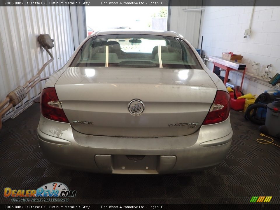 2006 Buick LaCrosse CX Platinum Metallic / Gray Photo #5