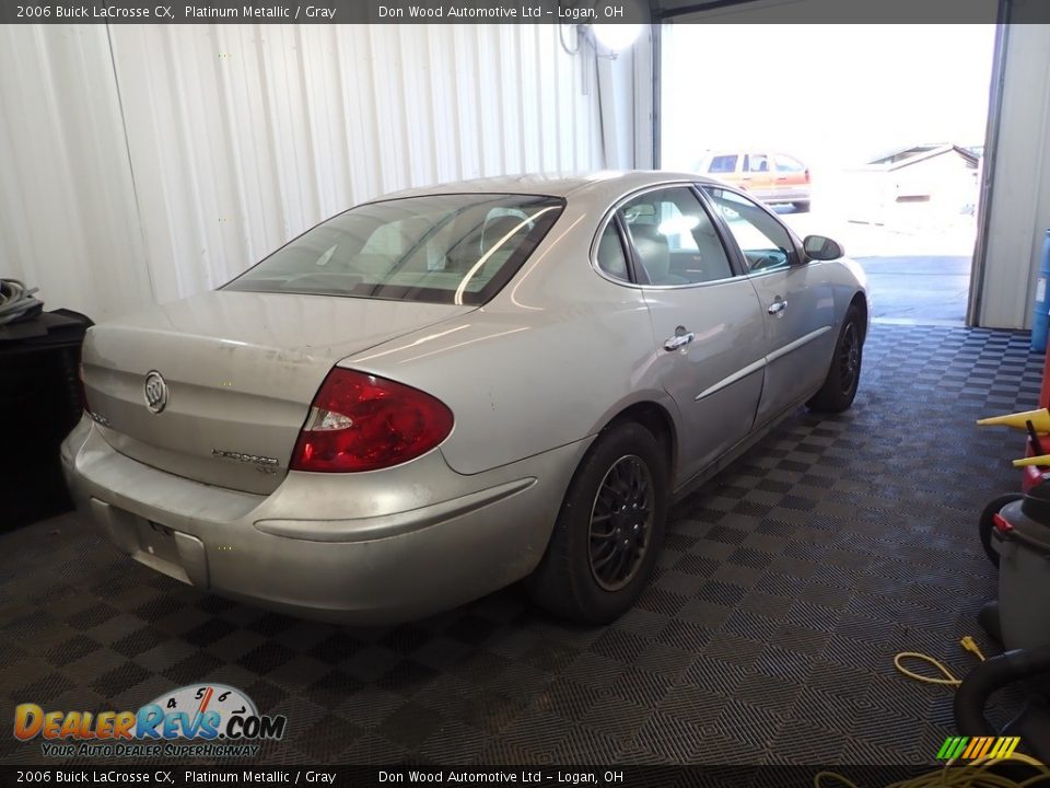 2006 Buick LaCrosse CX Platinum Metallic / Gray Photo #6