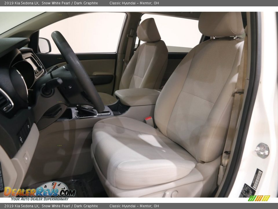 2019 Kia Sedona LX Snow White Pearl / Dark Graphite Photo #5