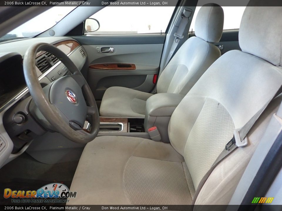 2006 Buick LaCrosse CX Platinum Metallic / Gray Photo #9