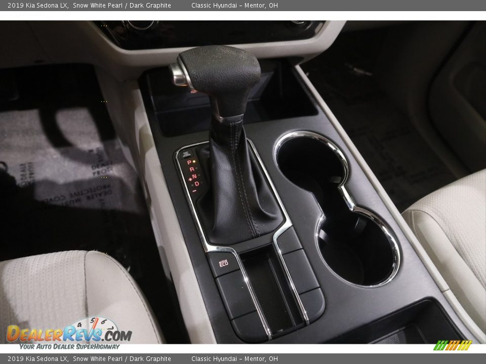 2019 Kia Sedona LX Snow White Pearl / Dark Graphite Photo #13