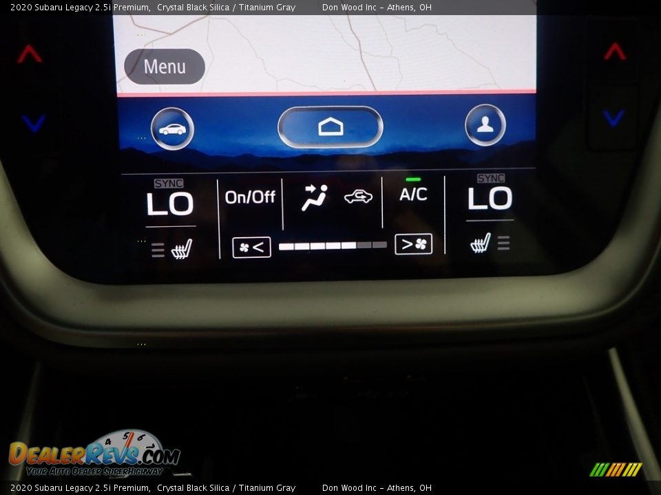 2020 Subaru Legacy 2.5i Premium Crystal Black Silica / Titanium Gray Photo #3