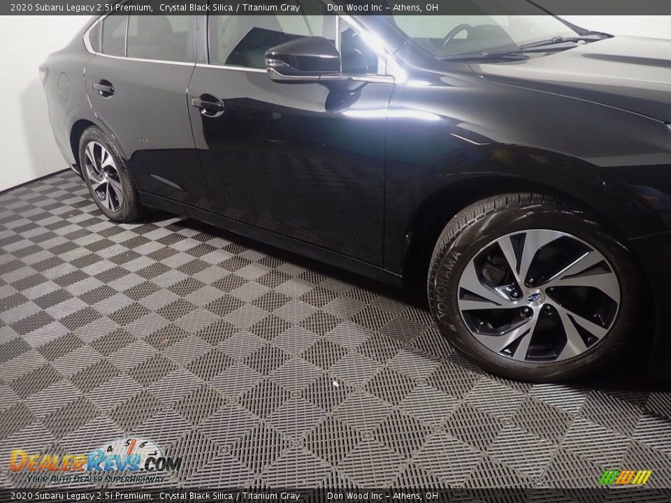 2020 Subaru Legacy 2.5i Premium Crystal Black Silica / Titanium Gray Photo #7
