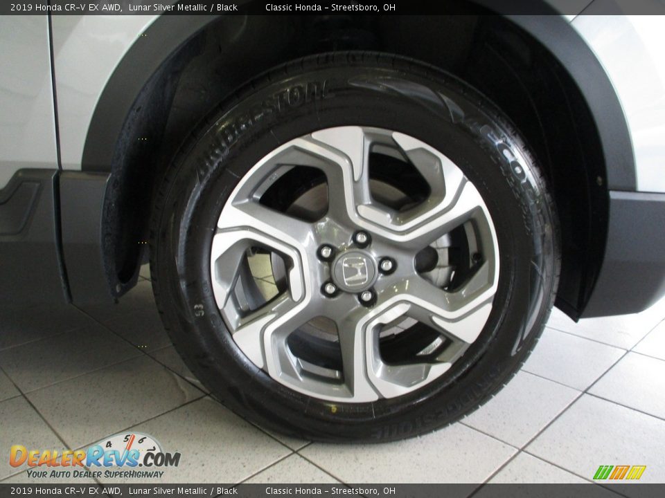 2019 Honda CR-V EX AWD Lunar Silver Metallic / Black Photo #5