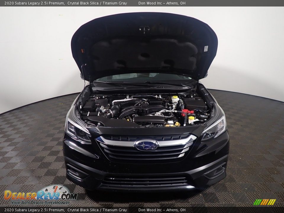 2020 Subaru Legacy 2.5i Premium Crystal Black Silica / Titanium Gray Photo #9