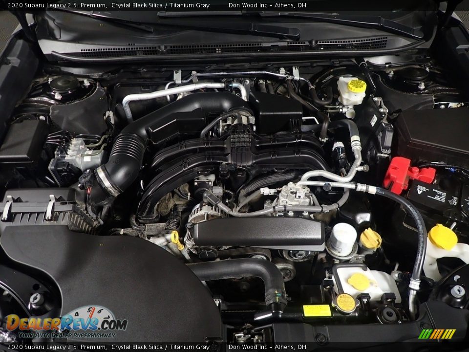 2020 Subaru Legacy 2.5i Premium Crystal Black Silica / Titanium Gray Photo #10