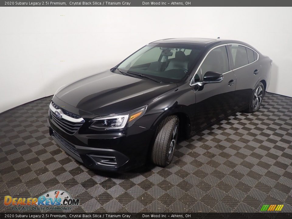2020 Subaru Legacy 2.5i Premium Crystal Black Silica / Titanium Gray Photo #12