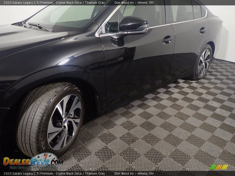 2020 Subaru Legacy 2.5i Premium Crystal Black Silica / Titanium Gray Photo #13