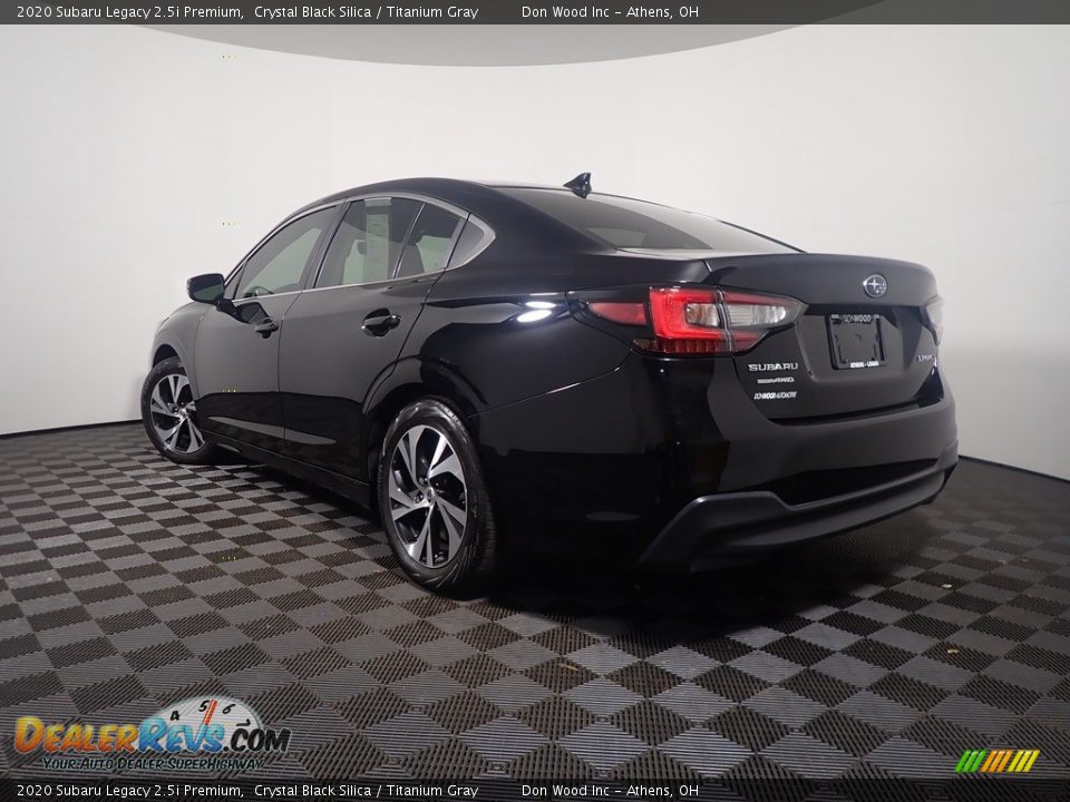 2020 Subaru Legacy 2.5i Premium Crystal Black Silica / Titanium Gray Photo #14