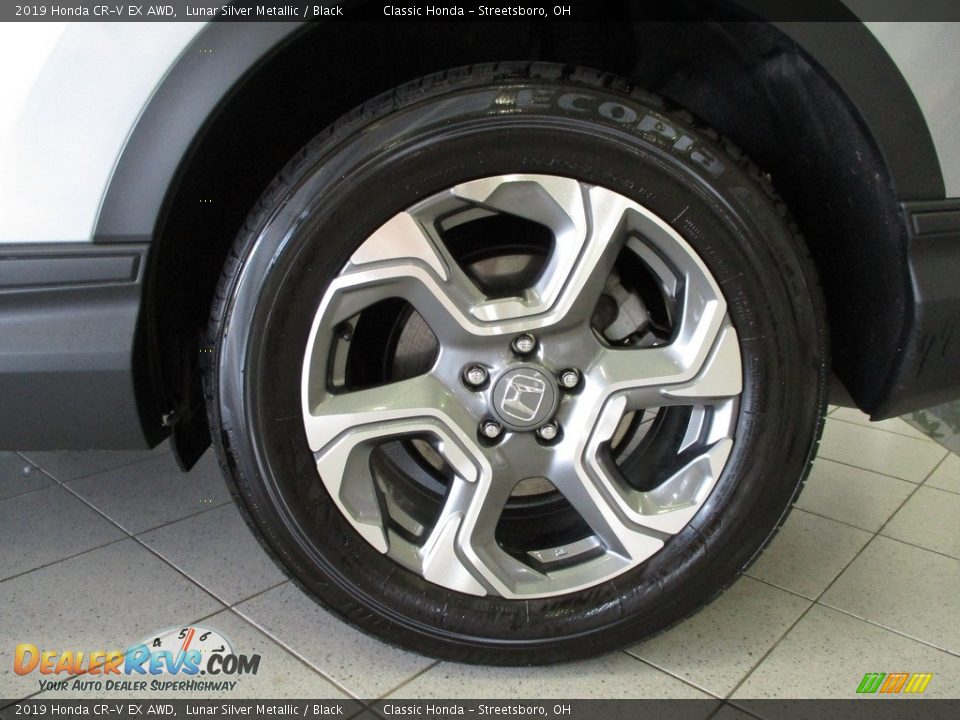 2019 Honda CR-V EX AWD Lunar Silver Metallic / Black Photo #11