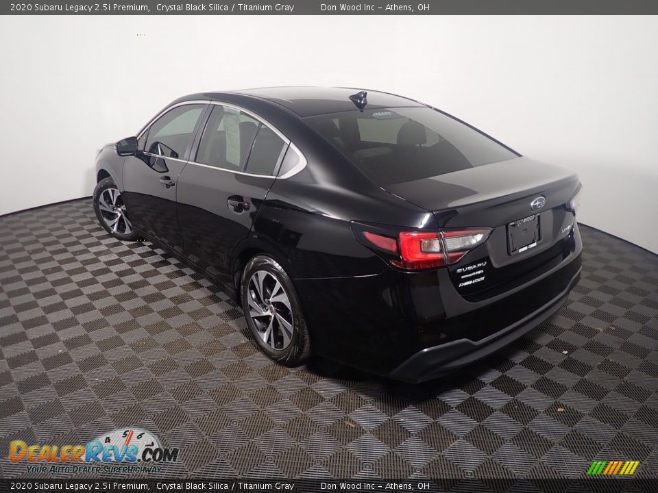 2020 Subaru Legacy 2.5i Premium Crystal Black Silica / Titanium Gray Photo #15