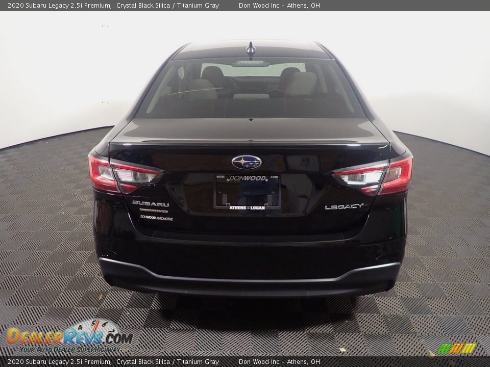 2020 Subaru Legacy 2.5i Premium Crystal Black Silica / Titanium Gray Photo #16