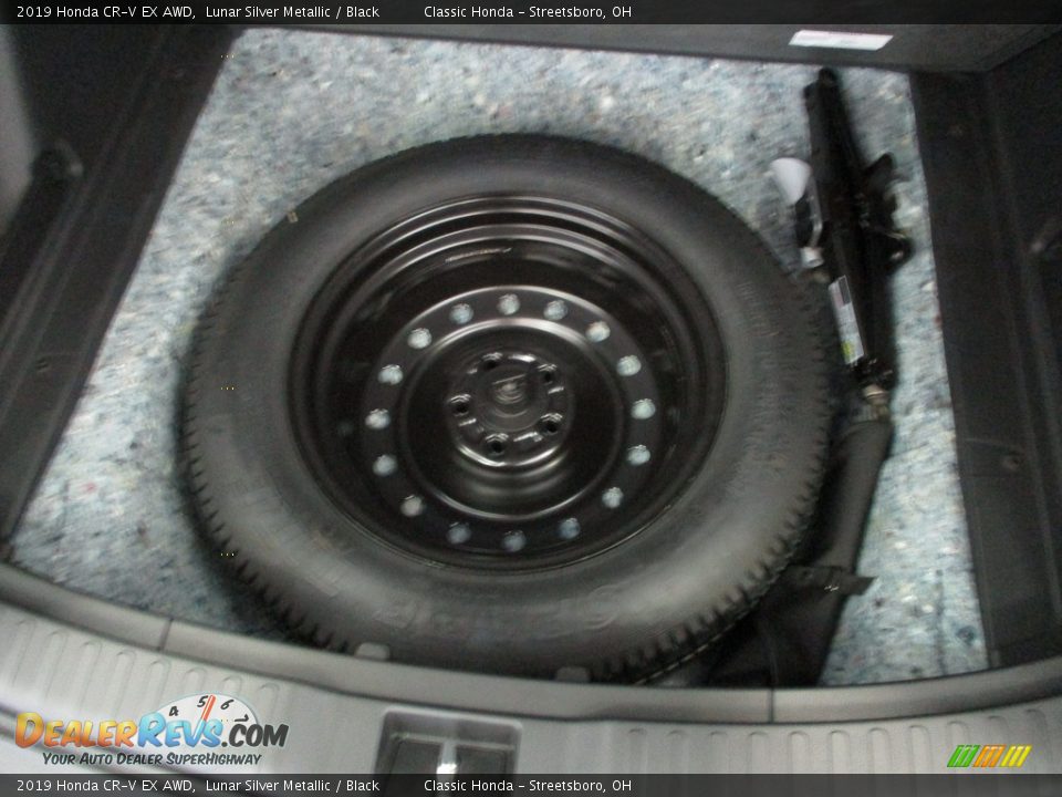 2019 Honda CR-V EX AWD Lunar Silver Metallic / Black Photo #14