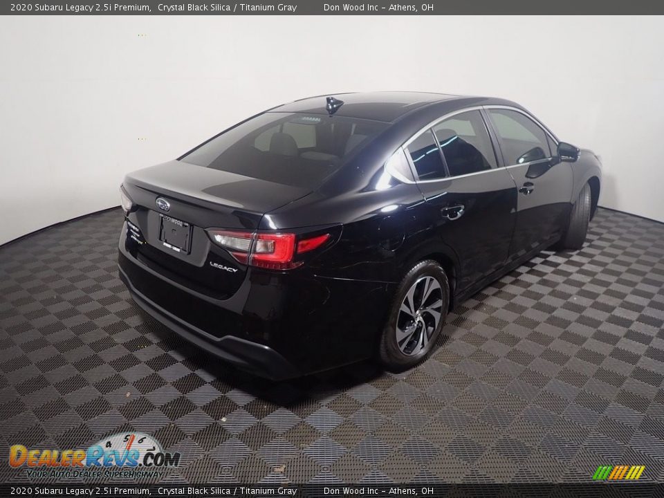 2020 Subaru Legacy 2.5i Premium Crystal Black Silica / Titanium Gray Photo #20