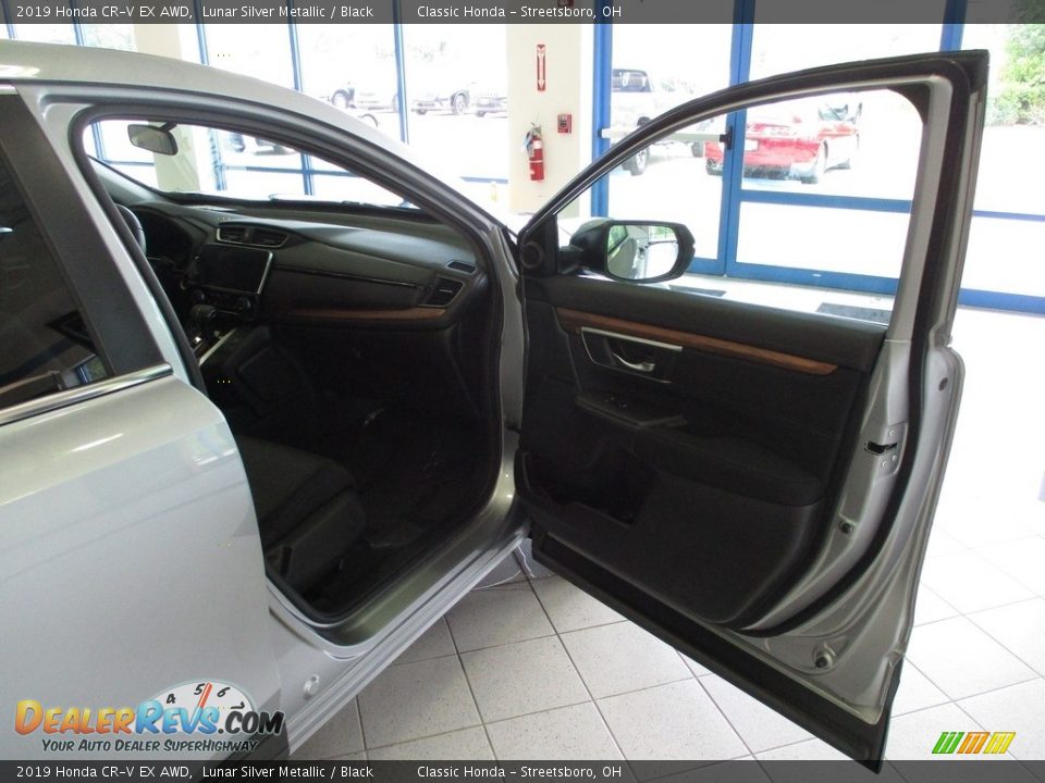 2019 Honda CR-V EX AWD Lunar Silver Metallic / Black Photo #17