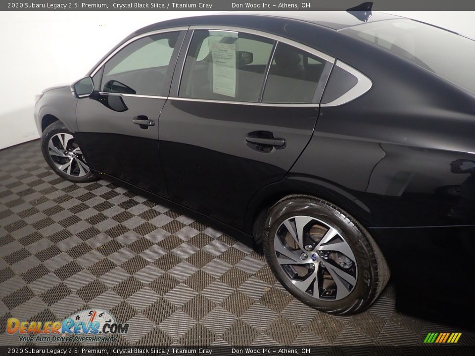 2020 Subaru Legacy 2.5i Premium Crystal Black Silica / Titanium Gray Photo #21