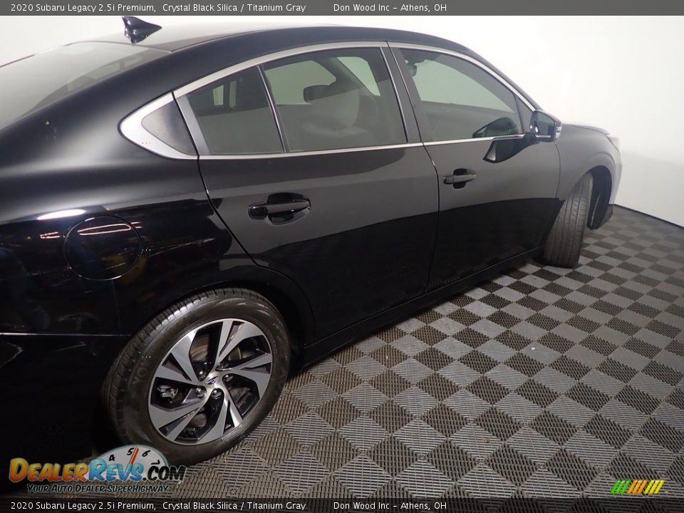 2020 Subaru Legacy 2.5i Premium Crystal Black Silica / Titanium Gray Photo #22