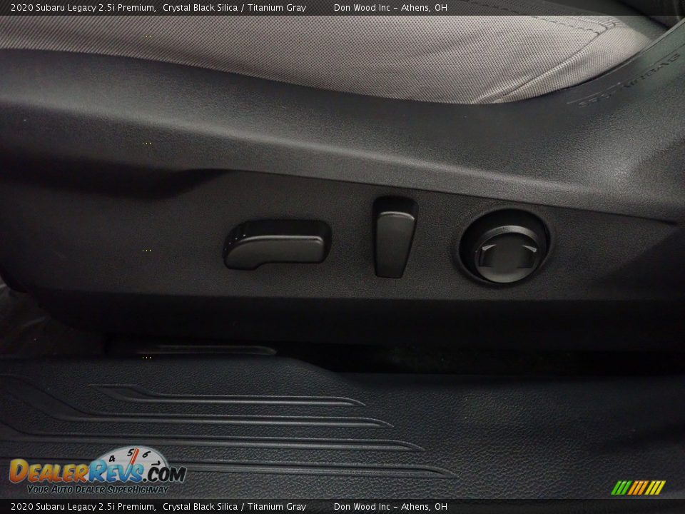 2020 Subaru Legacy 2.5i Premium Crystal Black Silica / Titanium Gray Photo #26