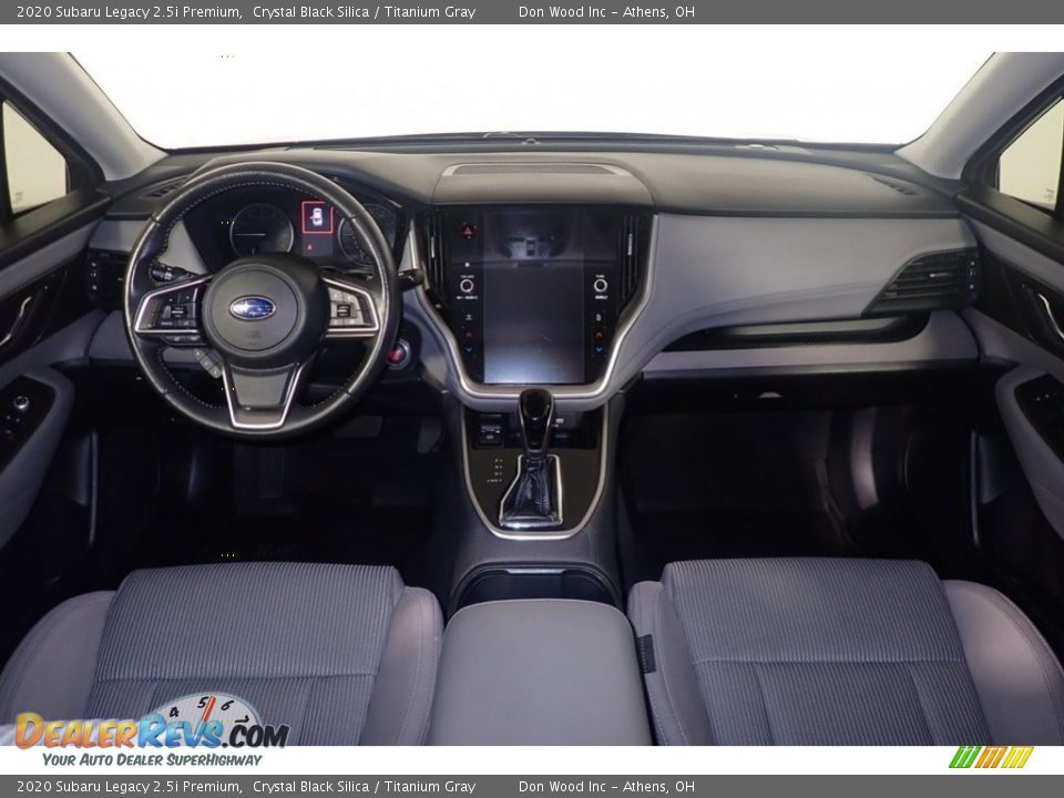 2020 Subaru Legacy 2.5i Premium Crystal Black Silica / Titanium Gray Photo #27