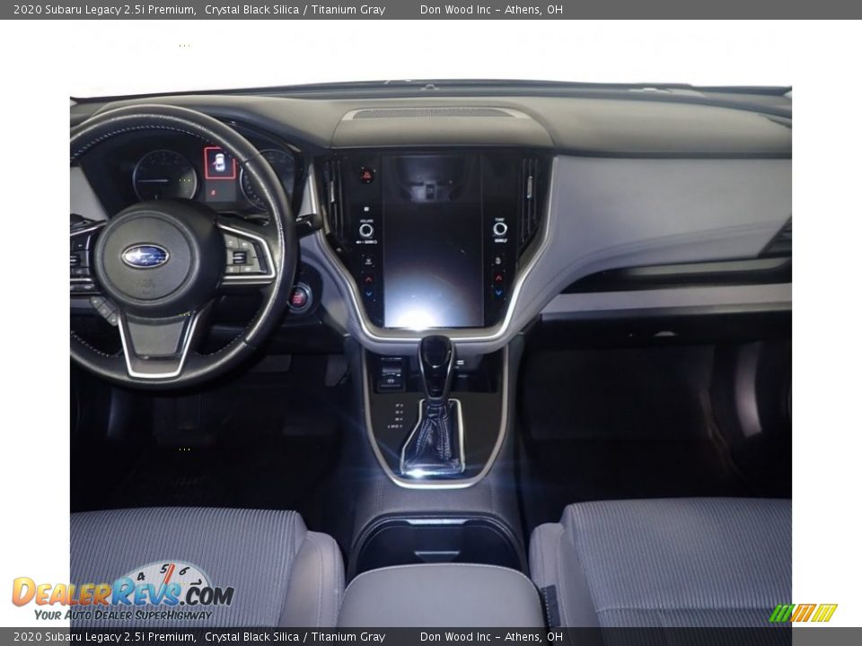 2020 Subaru Legacy 2.5i Premium Crystal Black Silica / Titanium Gray Photo #28