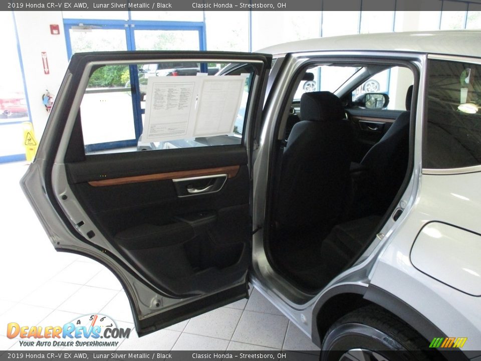 2019 Honda CR-V EX AWD Lunar Silver Metallic / Black Photo #24