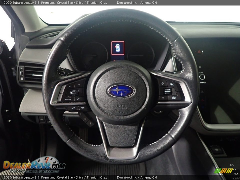 2020 Subaru Legacy 2.5i Premium Crystal Black Silica / Titanium Gray Photo #30