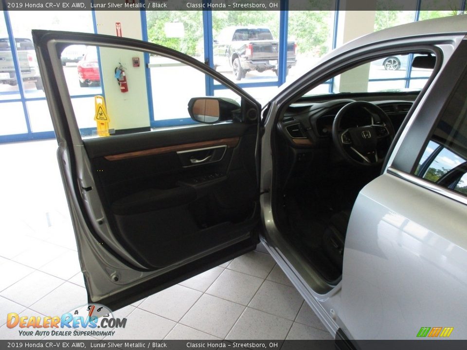 2019 Honda CR-V EX AWD Lunar Silver Metallic / Black Photo #27
