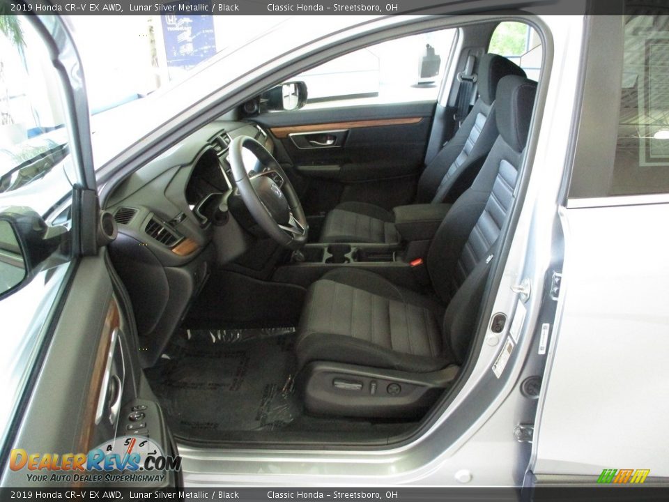 2019 Honda CR-V EX AWD Lunar Silver Metallic / Black Photo #28