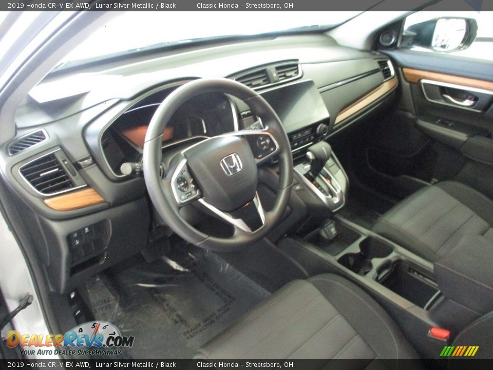 2019 Honda CR-V EX AWD Lunar Silver Metallic / Black Photo #30