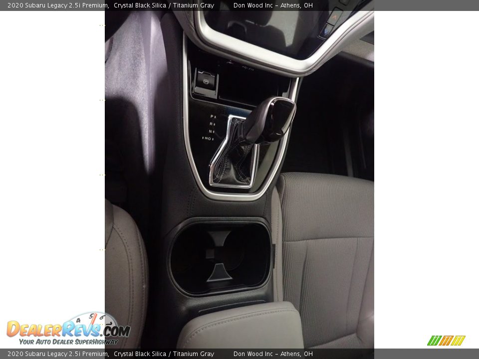 2020 Subaru Legacy 2.5i Premium Crystal Black Silica / Titanium Gray Photo #35