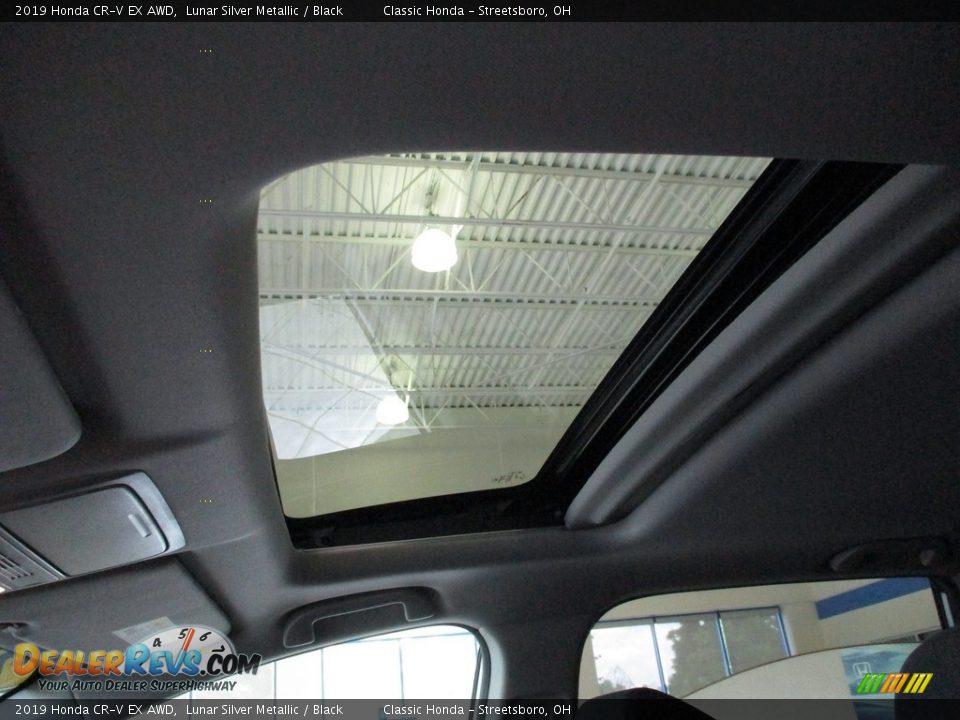 2019 Honda CR-V EX AWD Lunar Silver Metallic / Black Photo #31
