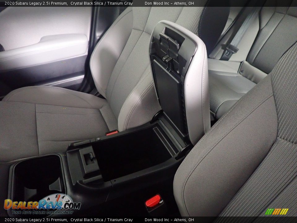 2020 Subaru Legacy 2.5i Premium Crystal Black Silica / Titanium Gray Photo #36