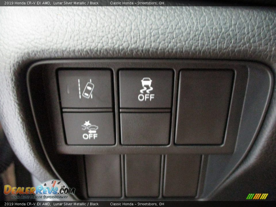 2019 Honda CR-V EX AWD Lunar Silver Metallic / Black Photo #33