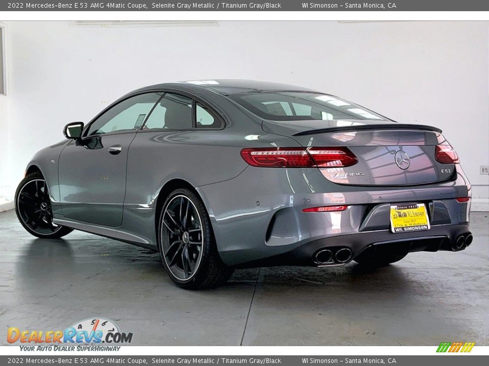 2022 Mercedes-Benz E 53 AMG 4Matic Coupe Selenite Gray Metallic / Titanium Gray/Black Photo #2