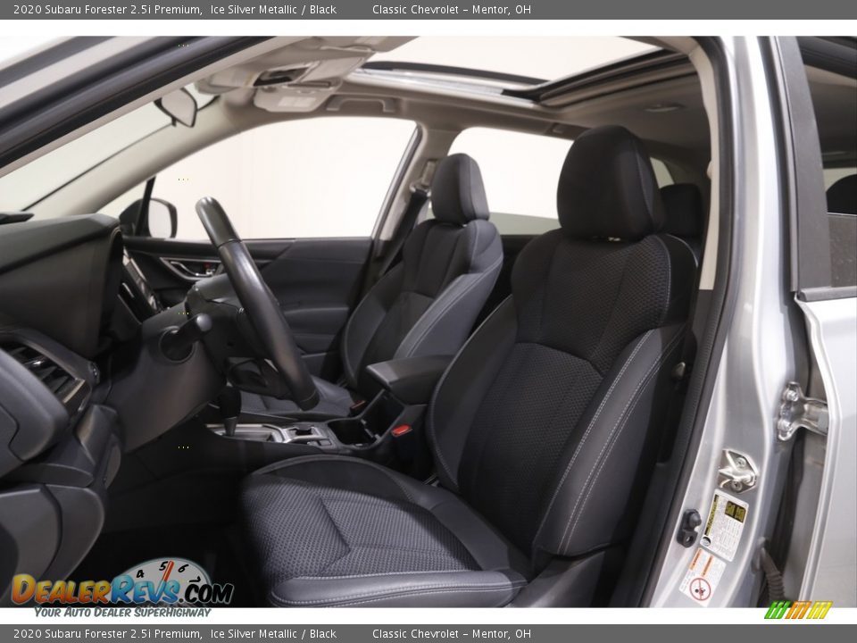 2020 Subaru Forester 2.5i Premium Ice Silver Metallic / Black Photo #5