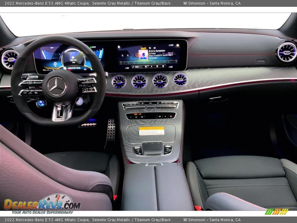 Dashboard of 2022 Mercedes-Benz E 53 AMG 4Matic Coupe Photo #6
