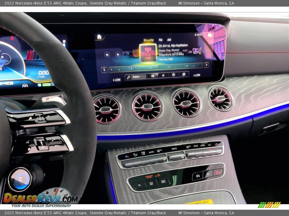 Controls of 2022 Mercedes-Benz E 53 AMG 4Matic Coupe Photo #7