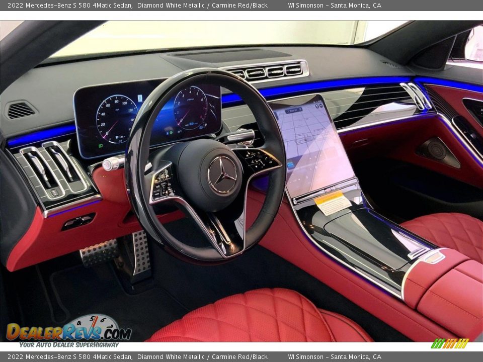 Dashboard of 2022 Mercedes-Benz S 580 4Matic Sedan Photo #4