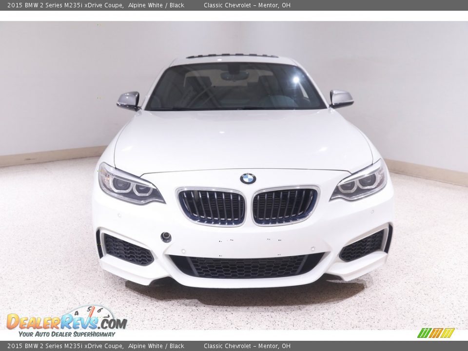 2015 BMW 2 Series M235i xDrive Coupe Alpine White / Black Photo #2