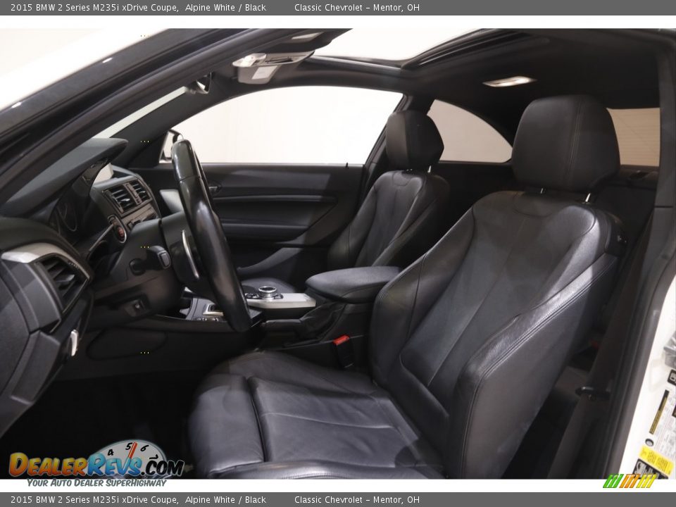 Front Seat of 2015 BMW 2 Series M235i xDrive Coupe Photo #5