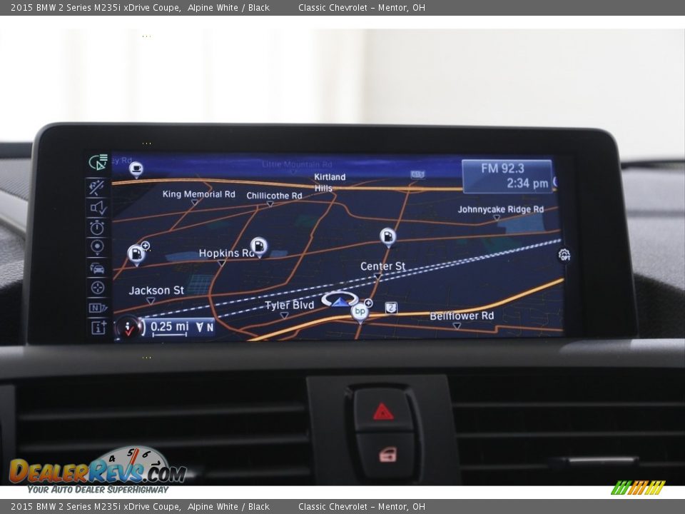 Navigation of 2015 BMW 2 Series M235i xDrive Coupe Photo #10