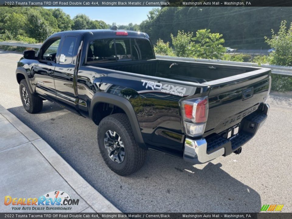 Midnight Black Metallic 2022 Toyota Tacoma TRD Off Road Double Cab 4x4 Photo #2