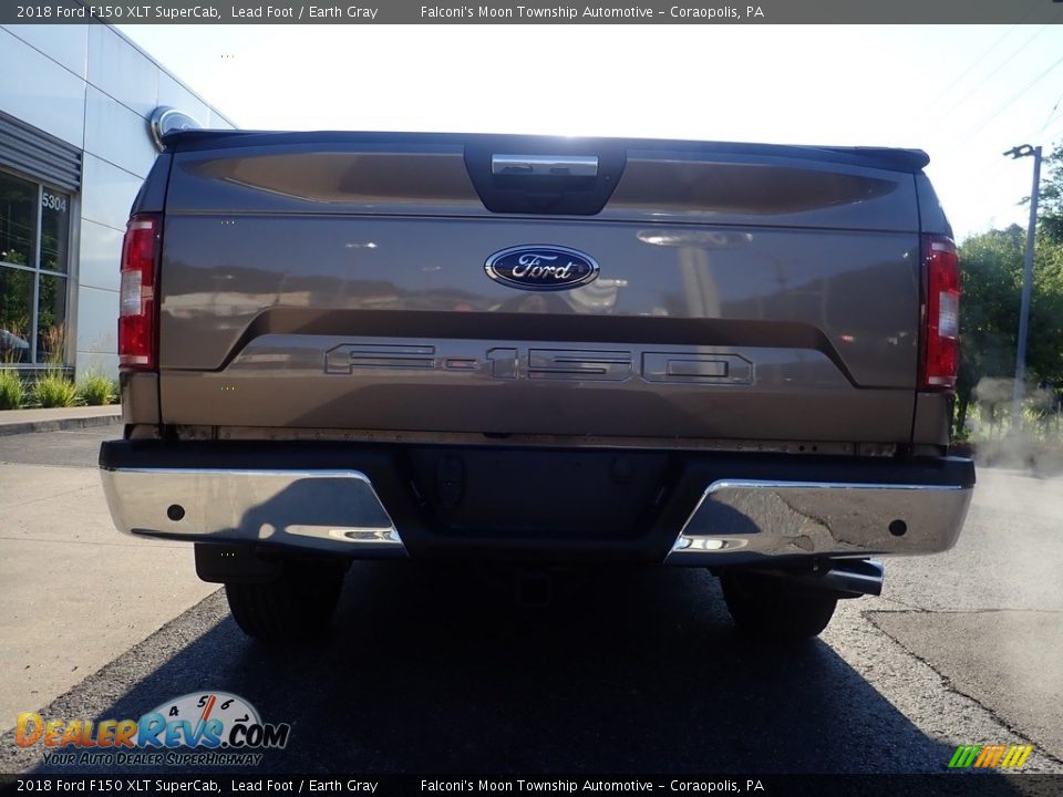 2018 Ford F150 XLT SuperCab Lead Foot / Earth Gray Photo #3