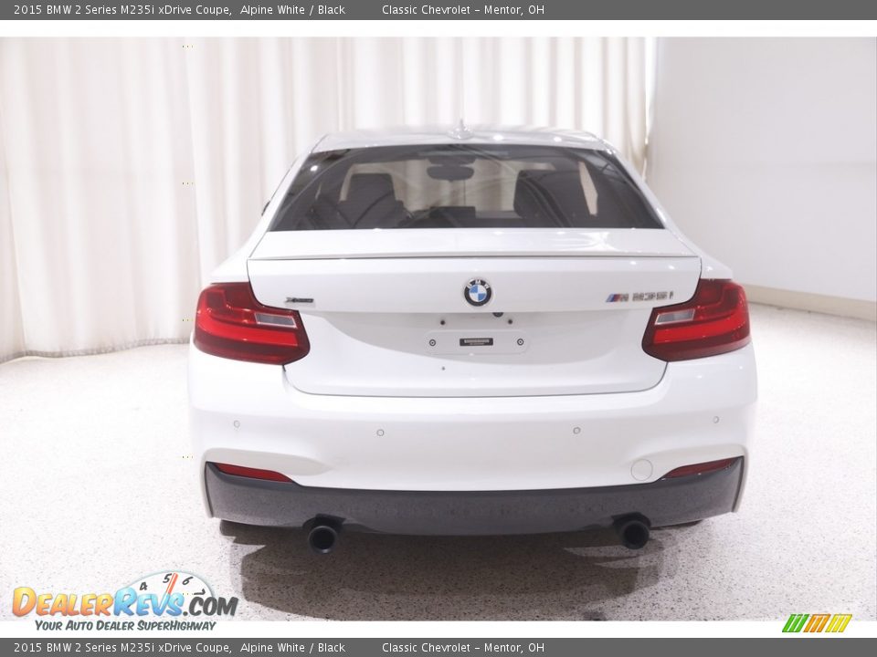 2015 BMW 2 Series M235i xDrive Coupe Alpine White / Black Photo #20