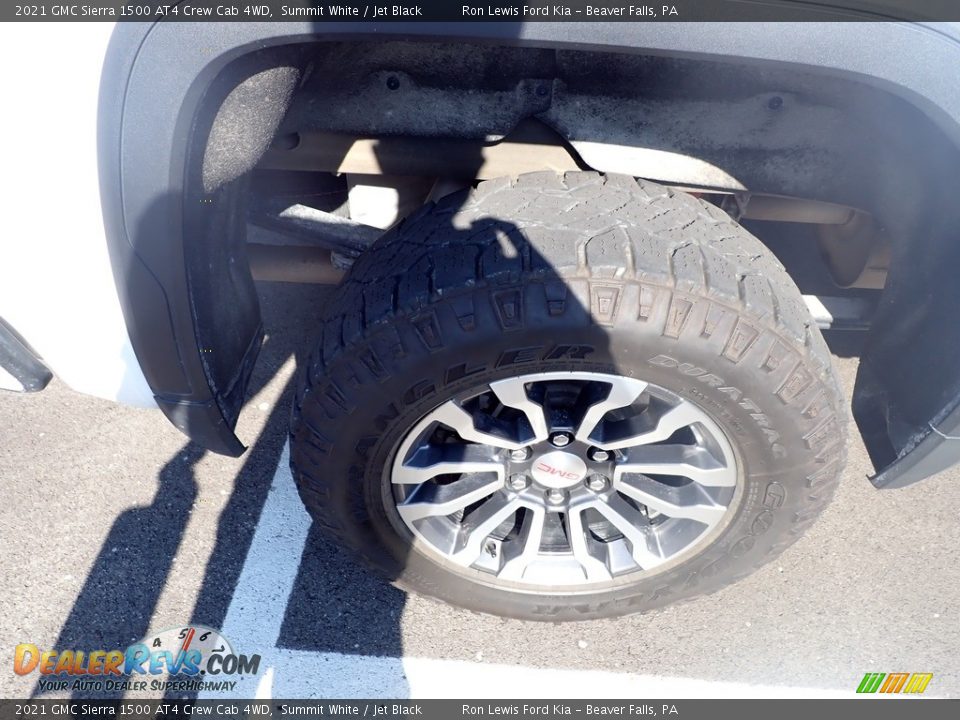 2021 GMC Sierra 1500 AT4 Crew Cab 4WD Summit White / Jet Black Photo #5